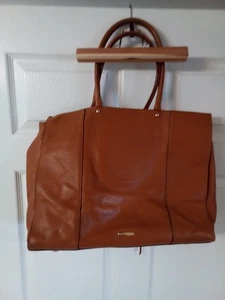 Damentasche Rebecca Minkoff groß braun/hellanisch weiches Leder - Bild 1 von 6