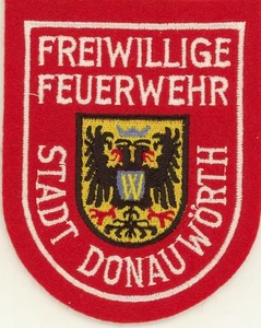 Test 5 Distintivo Patch Vigili del Fuoco Germania Germany Nuovo - Foto 1 di 1
