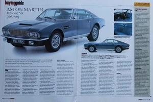 Original 2002 CC Buying Guide extract article: ASTON MARTIN DBS and V8 (1967-90) - Picture 1 of 2