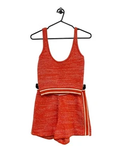 Excellent Condition The Upside Women's Orange XS Cosmos Ophelia Knit Set - Picture 1 of 8