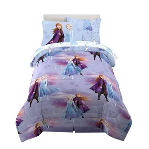 Disney Frozen 2 Twin Comforter & Sheets with Sham, 5 Piece Set - Picture 1 of 6