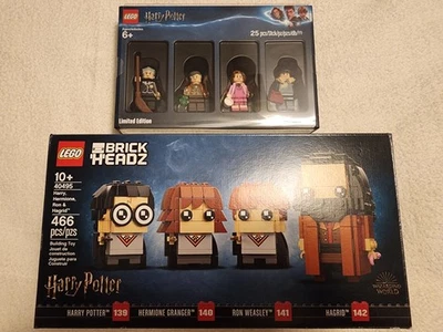 LEGO Harry Potter Limited Edition Lot: Brickheadz 40495, Bricktober 5005254 New! - Image 1 of 4