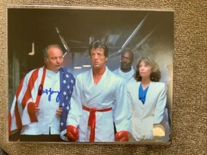 Burt Young Autographed & Authenticated 8x10 Color Photo From Rocky Franchise - Picture 1 of 12