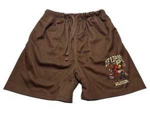 Men's CVLA x Marvel Deadpool & Wolverine Best Friends Mesh Shorts 5" Size Medium - Picture 1 of 10