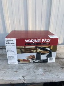 Waring Pro professionelles rotierendes belgisches Waffeleisen WWM450PC - NEU VERSIEGELTE VERPACKUNG! - Bild 1 von 10