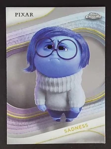 2025 Topp Chrome Disney Sadness #83 Inside Out - Picture 1 of 10