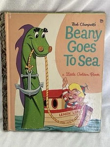 1963 BEANY GOES to SEA ~ A Little Golden Book | First Edition “A” - Picture 1 of 9