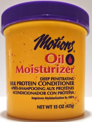 Motions - Acondicionador de proteína de seda de penetración profunda hidratante en aceite - 15 oz difícil de encontrar Foto 1 de 2