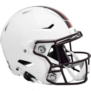 Cleveland Browns White Alternate Riddell SpeedFlex Authentic Football Helmet - Picture 1 of 4