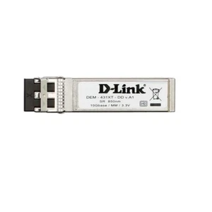 D-Link DEM-431XT Accesory 10GBASE-SR Multimode SFP+ Optical Transceiver - Photo 1 sur 2
