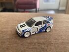 Hot Wheels Boulevard Rubber Tires Ford Escort RS #1 Cosworth Racing White 1993