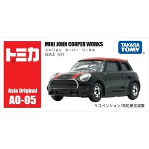 Tomy Tomica Asia Original AO-05 BMW MINI JOHN COOPER WORKS Diecast Toy Car - Picture 1 of 3
