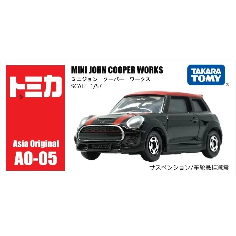 Coche Diecast Takara Tomy Tomica Asia Original AO-05 BMW MINI JOHN COOPER FUNCIONA  Foto 1 de 3