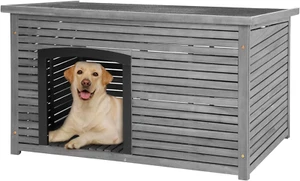 Dog House Outdoor Insulated Dog Kennel Weatherproof Durable Puppy Shelter Pet... - Picture 1 of 12