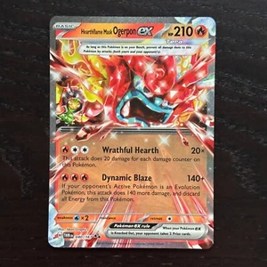 Hearthflame Mask Ogerpon ex 040/167 Twilight Masquerade SV Double Rare Holo NM - Picture 1 of 2