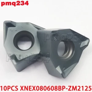 10pcs XNEX080608BP-ZM2125 CNC carbide inserts lathe milling insert CNC Tools - Picture 1 of 5