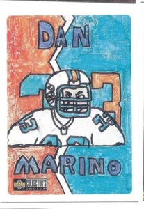 1997 Dan Marino Upper Deck Draw Your Own Card #235 - Imagen 1 de 1
