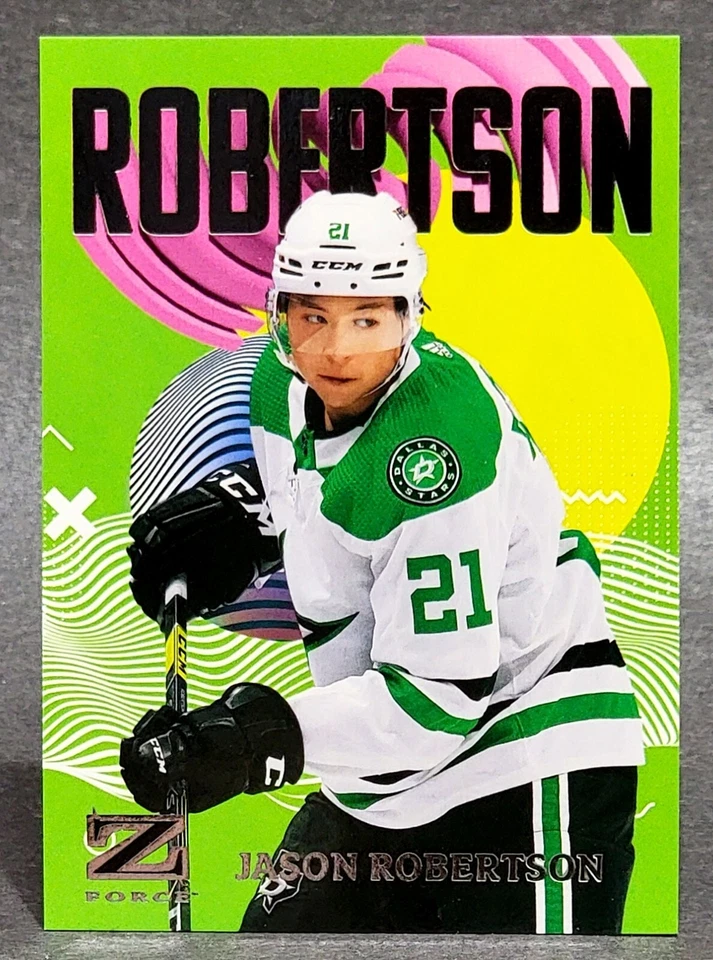 2023-24 SkyBox Metal Universe Z-Force #36 OF 50 Jason Robertson - Image 1 of 2