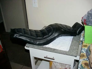 1971  HARLEY DAVIDSON SUPERGLIDE  FX CUSTOM  SEAT - Picture 1 of 16