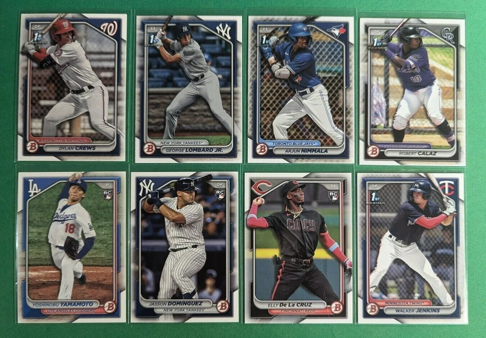 2024 Bowman Paper 1st & Prospects & Rookies *Pick from List* *Complete your Set* - Image 1 of 1