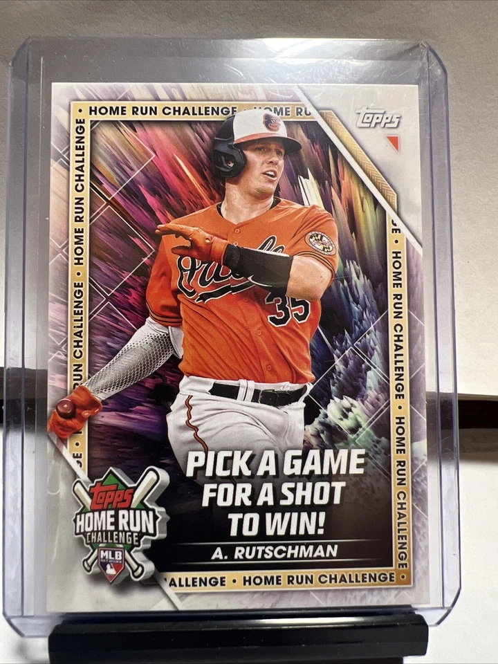 Topps 2023 Series 2 Adley Rutschman Home Run Challenge Baltimore Orioles #HRC-3 - Image 1 of 2