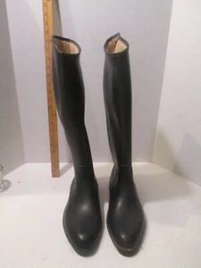 Stivali equestri da donna ""Made in Israel"" misura circa 11,5" tacco a punta - Foto 1 di 15