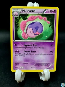 Pokemon Card MUSHARNA 49/114 Non-Holo Rare BLACK & WHITE BASE - Picture 1 of 2