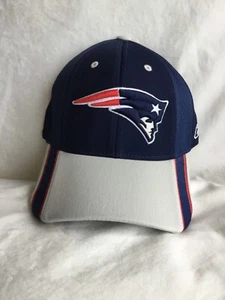 New England Patriots Reebok On Field Snapback Azul Gris Sombrero NFL Bordado NUEVO - Imagen 1 de 6