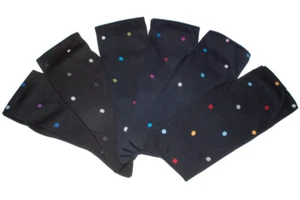 1PAIO CALZE LUNGHE UOMO HERMON & P. SOCKS DAHL FANTASY COTONE INVERNALE - Picture 1 of 20