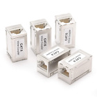Rj45 Coupler Shielded Inline Adapter 5 Pack, Rapink Ethernet Cable Extender, Eth