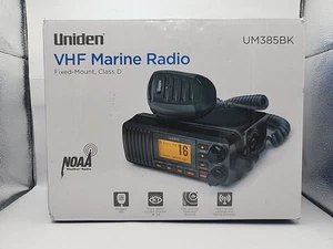 Radio VHF fixe Uniden UM385 - UM385BK noire - Photo 1/4