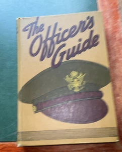 The Officer's Guide By The Military Service Publishing Company 1942 Ed HC Book - Foto 1 di 8
