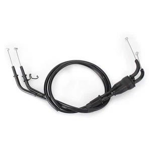 Fit Kawasaki Ninja ZX10R 2016-2017 Throttle Cable Wire Line Piece Motorcycle BLK - Bild 1 von 3