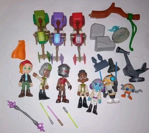 Young Jedi Adventures Spielzeug Konvolut Figuren, Droiden inkl. RJ-83, Fahrzeuge - Bild 1 von 7