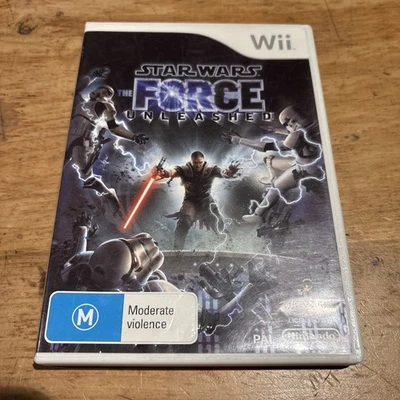 Star Wars The Force Unleashed Nintendo Wii PAL Complete With Manual Free Post - Image 1 of 4
