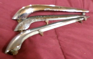 1952, 1953 AND 1954 MERCURY SET OF THREE QUARTER MOLDINGS. - Picture 1 of 3