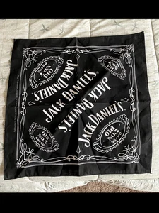 Jack Daniels Tennessee Whiskey Old No 7, Schal Taschentuch Bandana, 21" Quadratmeter - Bild 1 von 2