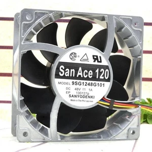Jeden do SANYO Nowy 9SG1248G101 48V 1A Wentylator chłodzący Darmowa wysyłka - Zdjęcie 1 z 3