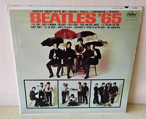 1965 Capitol Records THE BEATLES original album BEATLES '65 very clean LP ex - Picture 1 of 6