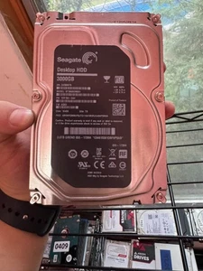 Seagate 3TB 7200RPM SATA 3.5" HDD ST3000DM001 – Tested, Working, Reliable - Afbeelding 1 van 3