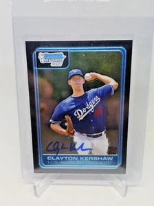 2006 Bowman Chrome Draft Picks Autograph #DP84 Clayton Kershaw Beautiful Card!!! - Picture 1 of 3