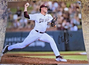 CHRIS CORTEZ SIGNED 8X10 MATTE PHOTO ANAHEIM ANGELS TOP PROSPECT (A) - Picture 1 of 2