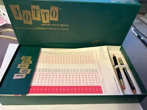 VINTAGE JOTTO 1973 Secret Word Game by Selchow & Righter From Maker of Scrabble - Picture 1 of 5