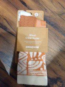 Patagonia Wool Crew Socks Size L - Picture 1 of 2
