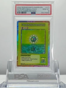 PSA 10 2024 Murakami.Flowers WTR.SRFC/SKULL FACE #215 108 Flowers Revised EN - Picture 1 of 2