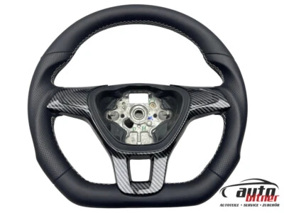 Tuning Sport Lenkrad Leder Lederlenkrad Vw  CRAFTER Man TGE Daumen ABGEFLACHT - Bild 1 von 3