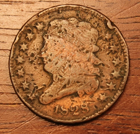 1828 Half Cent .................................Lot 4989 Cover