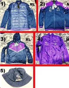 NRL Official Licensed Melbourne STORM Rugby Team Combination Track Team Jacket - Picture 1 of 25