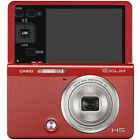USED CASIO EX-ZR62RD Exilim EX-ZR62RD Selfie + Makeup Function EXZR62 Red