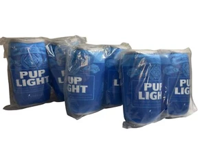 Nestpark Beer Can Dog Toys 6 Pack Pup Light Novelty Puppy Dog Plush Toy Set New - Picture 1 of 5